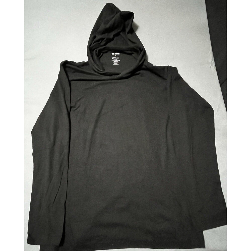 True Classic Men's Hoodie T Shirt, Long Sleeve Lightweight Hooded Tee